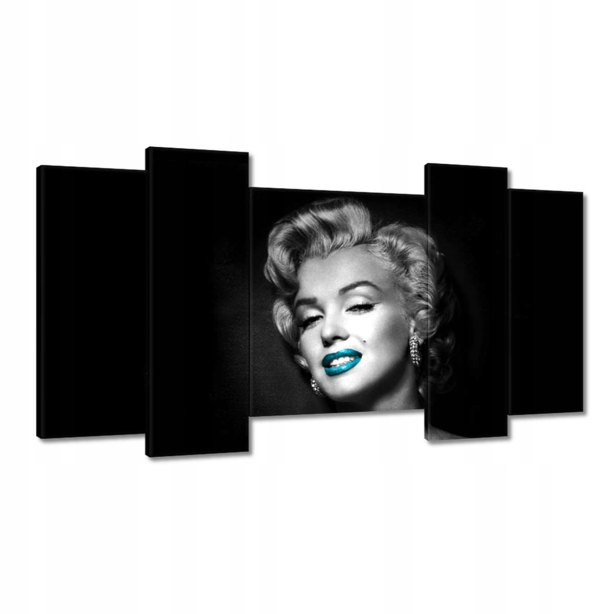 Obrazy 120x65 Marilyn Monroe s ústy