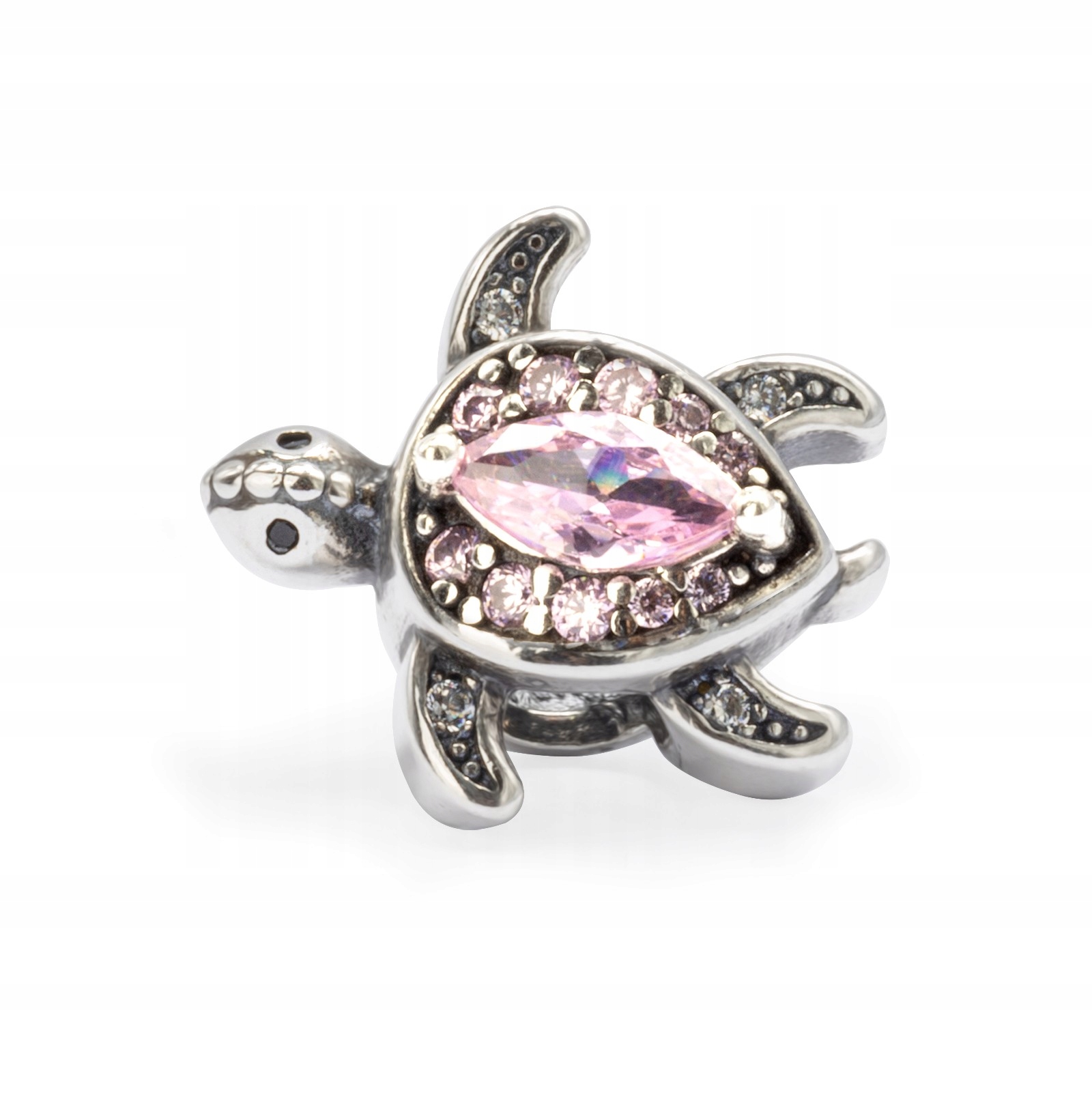 Stříbrný přívěsek 925 Želvička a přívěsek
