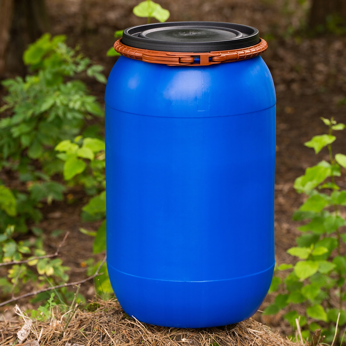 BECZKA PLASTIKOWA ZBIORNIK DO KISZENIA 85L +OBEJMA Kod producenta 581