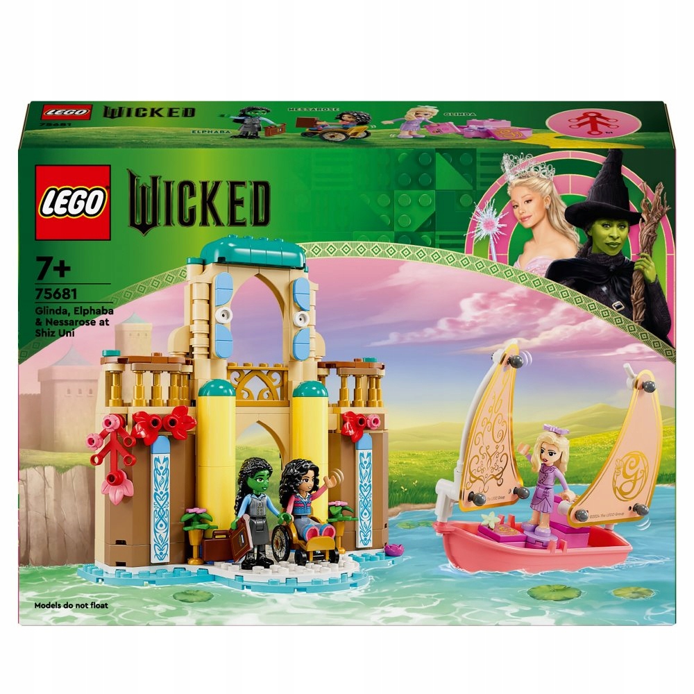 Lego Wicked Glinda, Elphaba a Nessarose na Shiz University 75681