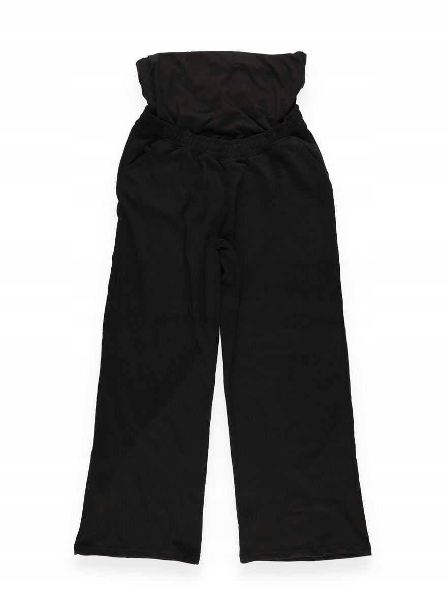 L CIĄŻOWE SPODNIE DRESOWE PROSTA NOGAWKA Boohoo Marka Boohoo