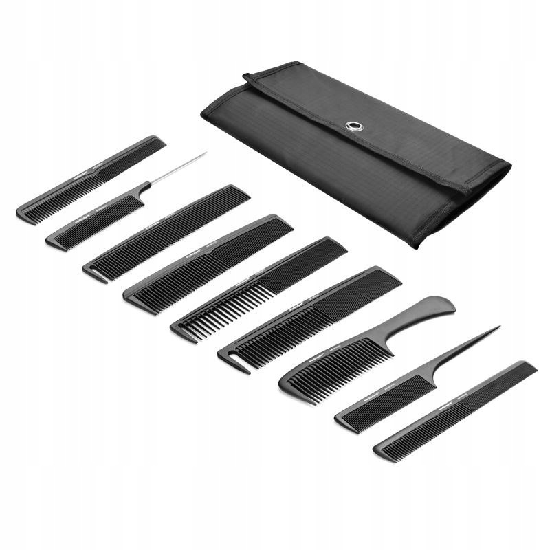 Sada Hřebenů Carbonpro 9 Ks