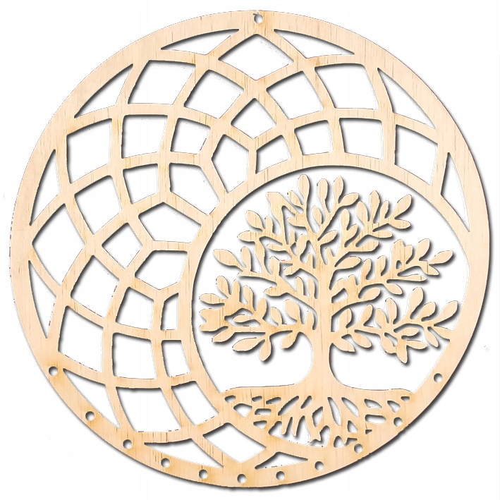 

Baza Łapacz Snów Obręcz 25 cm drewniana