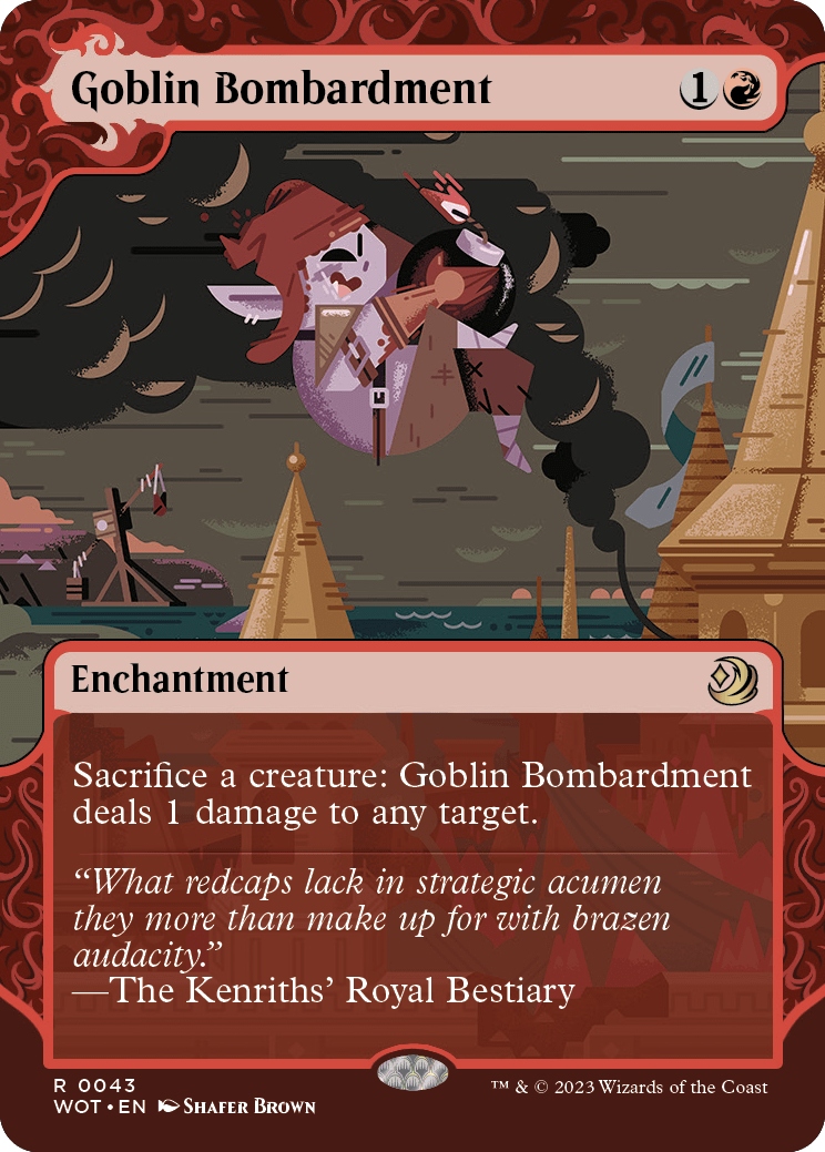 Mtg Goblin Bombardment (r)