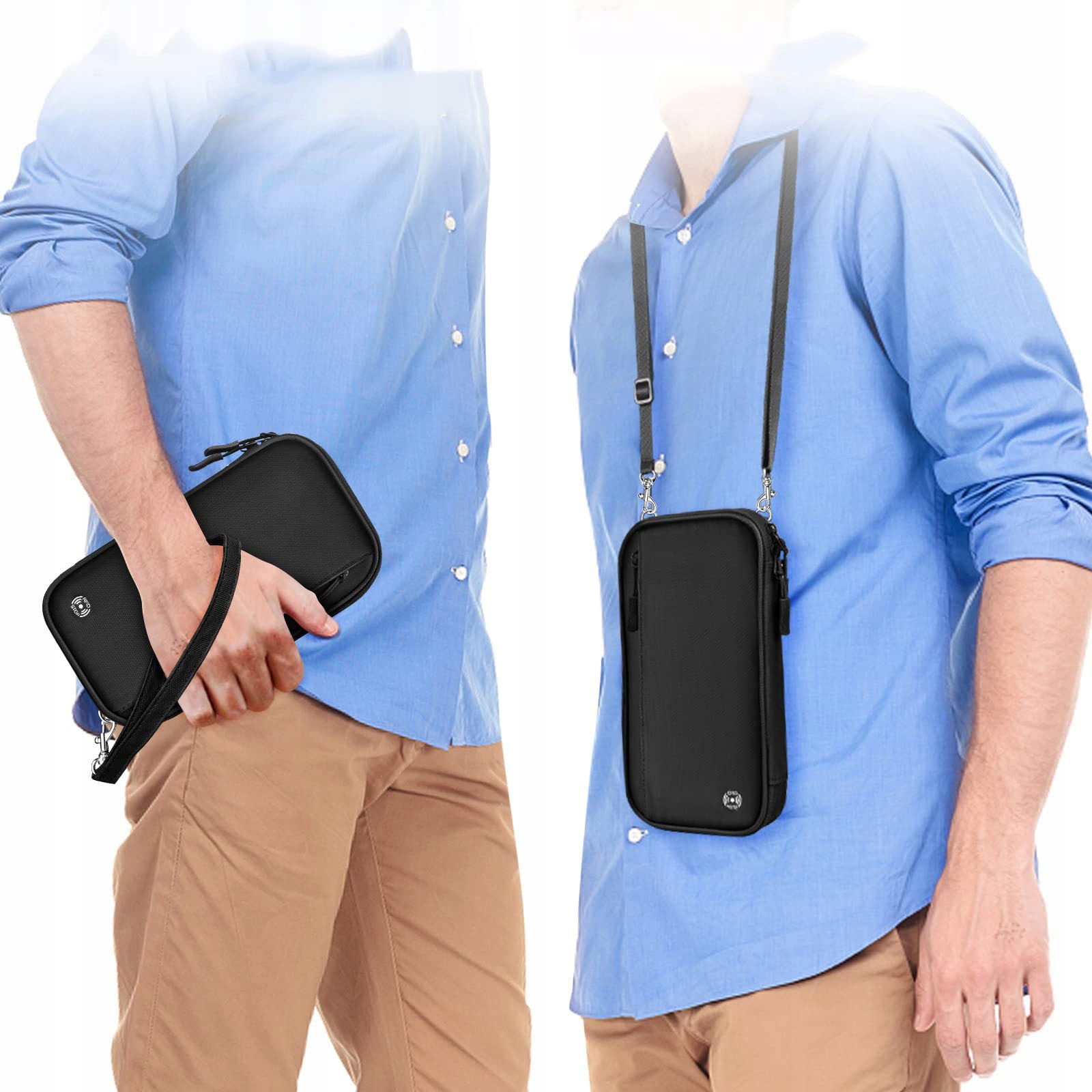 ORGANIZER ETUI PODRÓŻNY PORTFEL NA DOKUMENTY RFID Marka inna