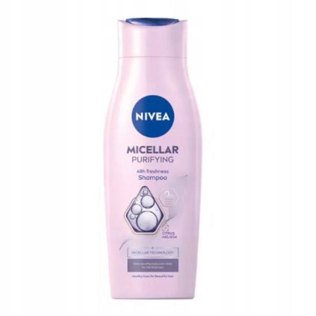 Szampon Do Włosów Nivea Micelarny Oczyszczający Micellar Puryfing 400 ml x2 EAN (GTIN) 9005800368894