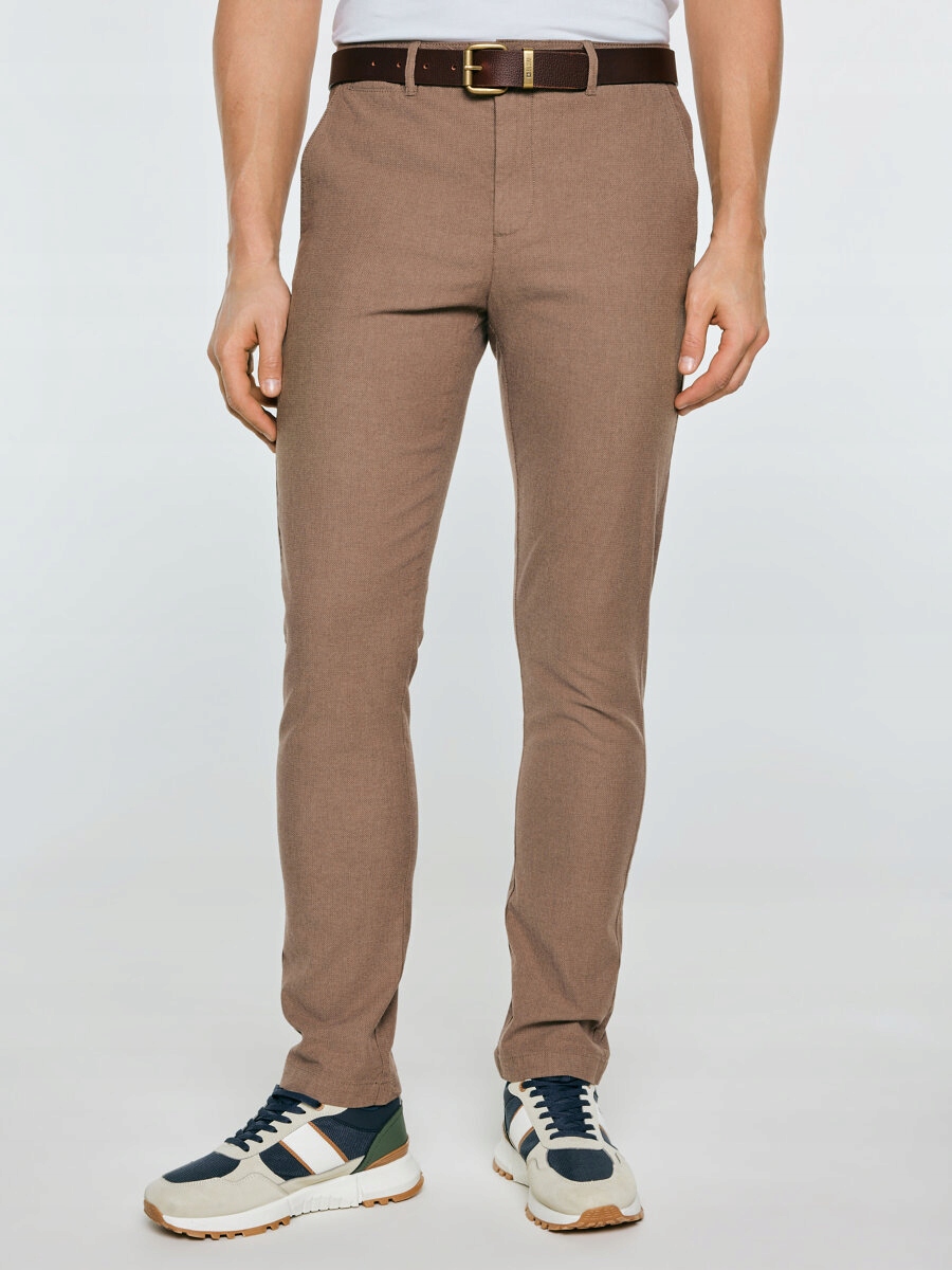 Big Star Pánské kalhoty chinosy béžové Erhati 801 34/32