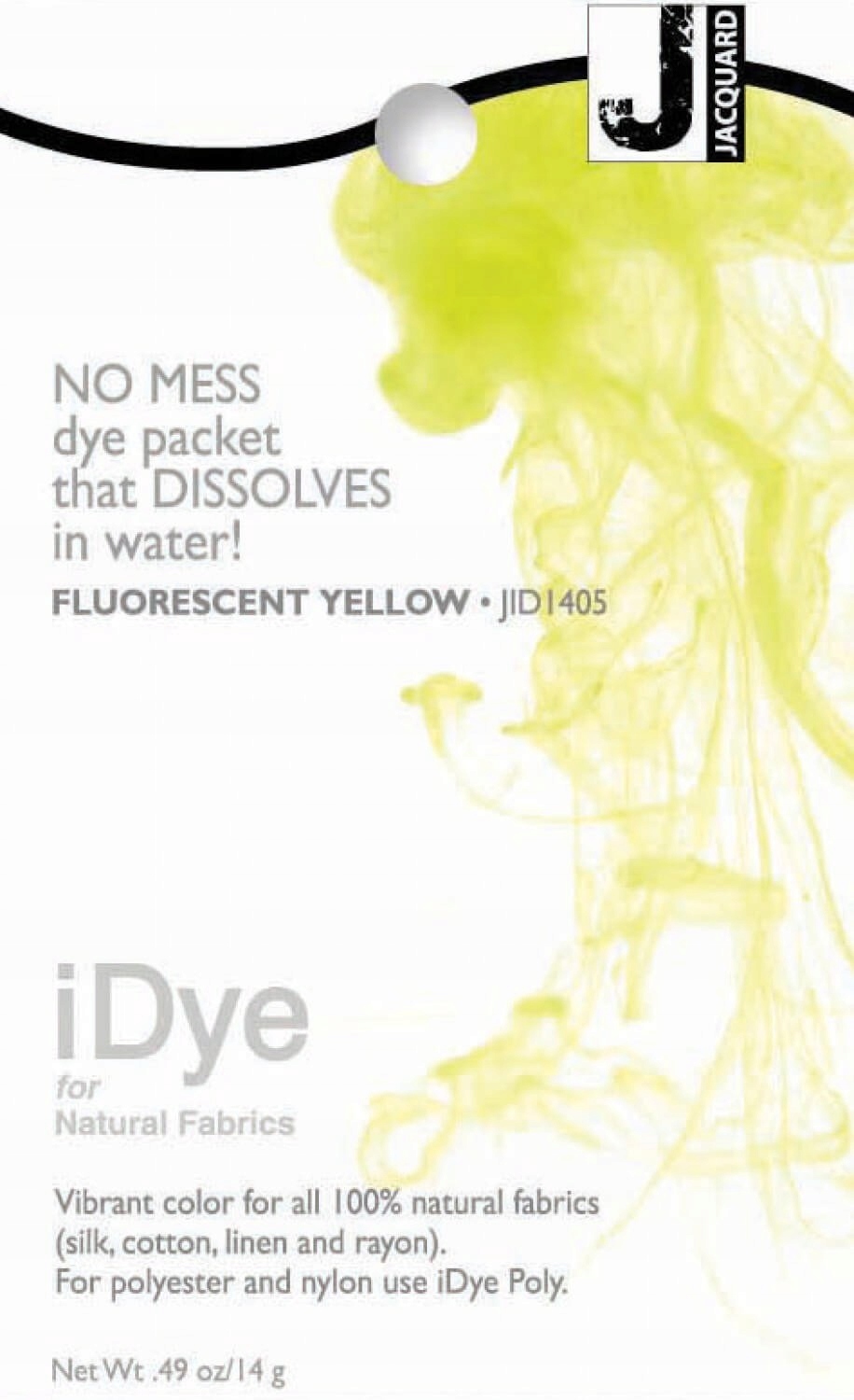 

Barwnik do tkanin bawełny żółty iDye Fluor Yellow