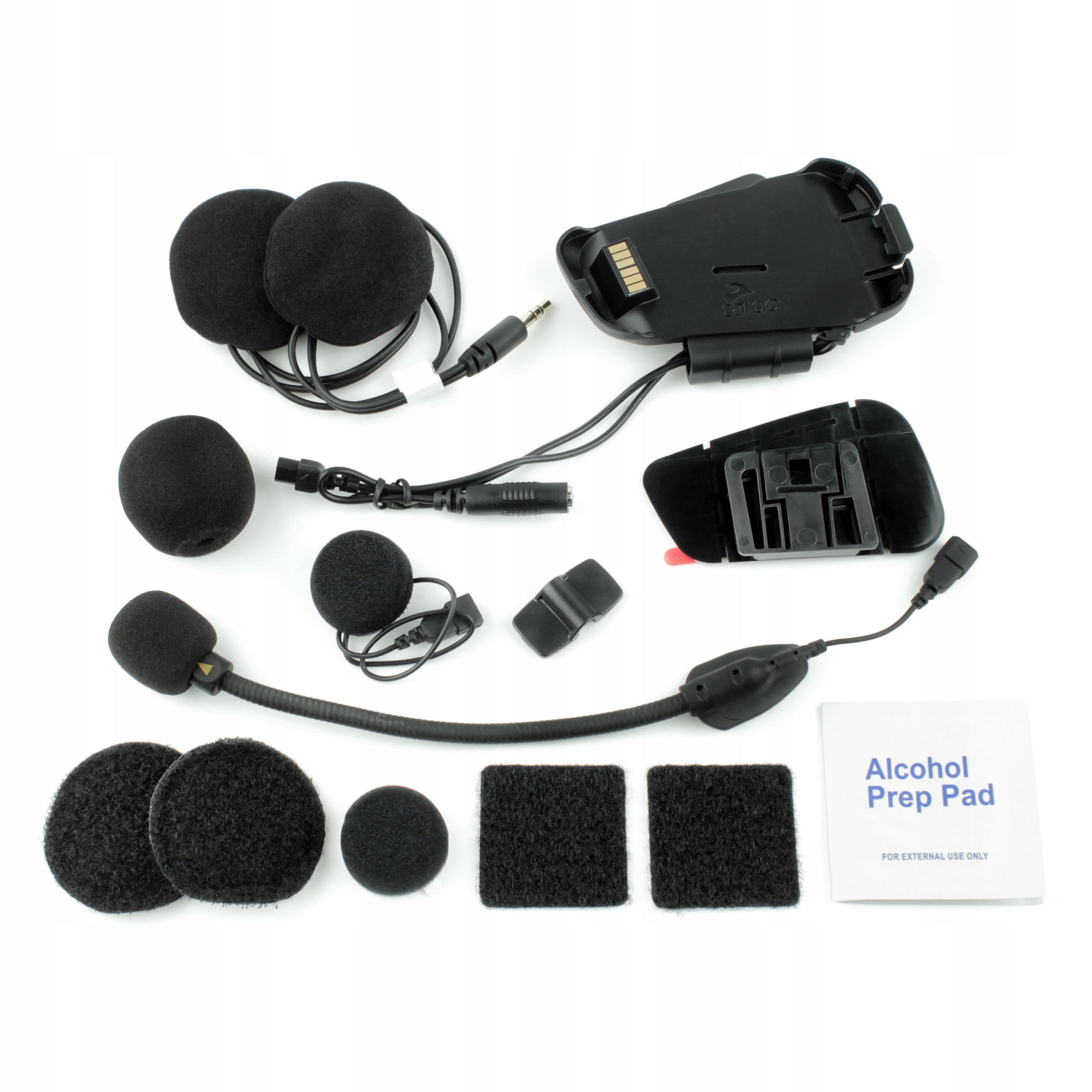 Zestaw audio na drugi kask interkom Cardo Packtalk Typ mikrofonu hybrydowy integralny