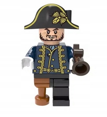 

Klocki figurka Piraci Kapitan Hector Barbossa
