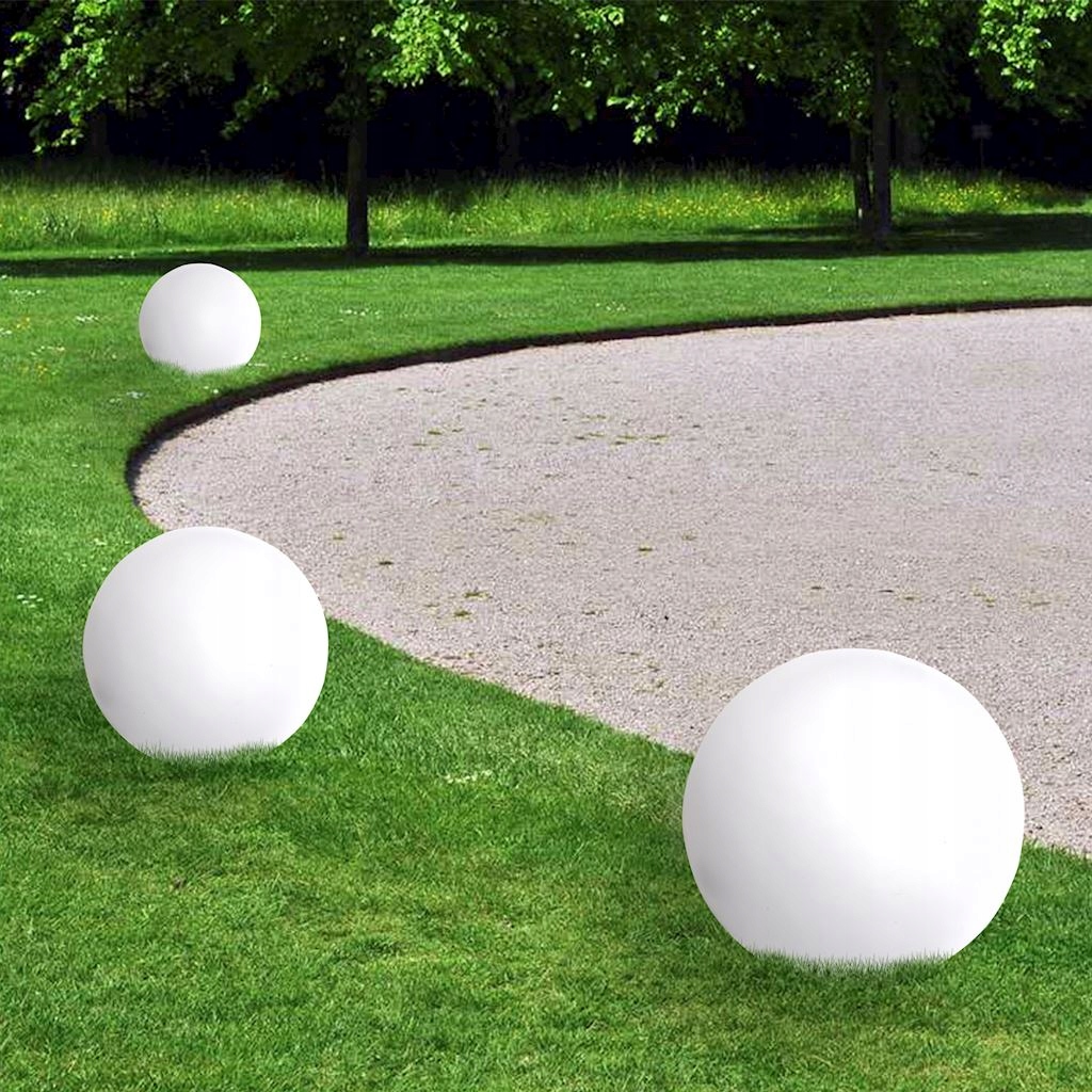 KULA OGRODOWA LAMPA ZEWNĘTRZNA LED 50CM SŁUPEK OŚWIETLENIOWY ELEKTRYCZNY Wysokość produktu 50 cm