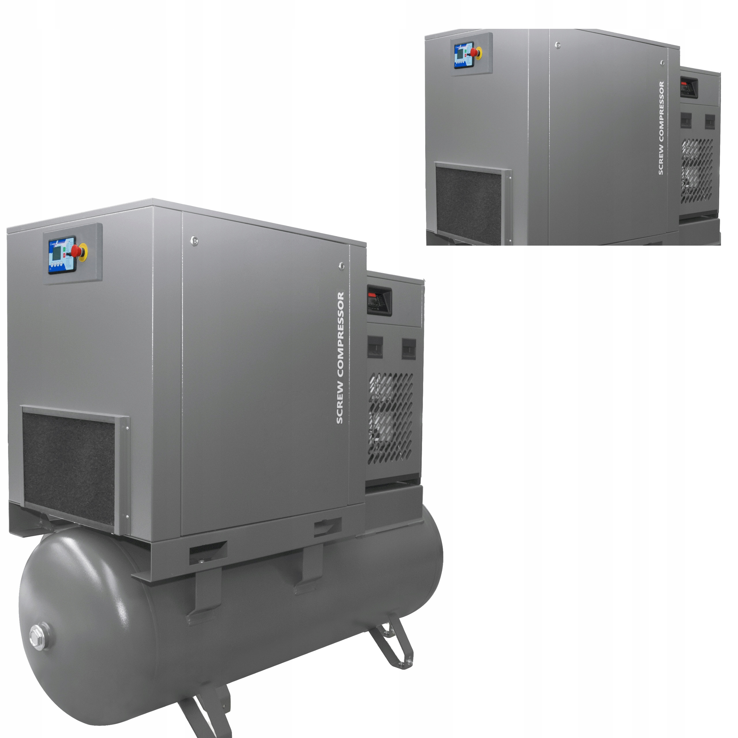 KOMPRESOR SPRĘŻARKA ŚRUBOWA 7,5kW 500 COMBO WALTER