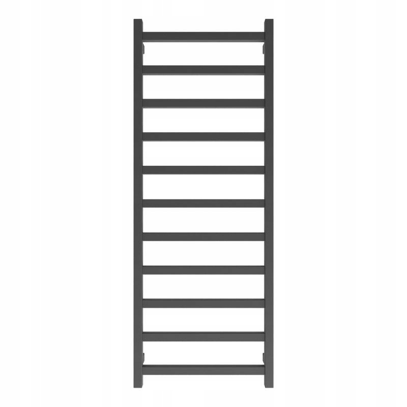 Koupelnový radiátor Lungo Metalic Grey 960, ocelový, 364 W, moderní