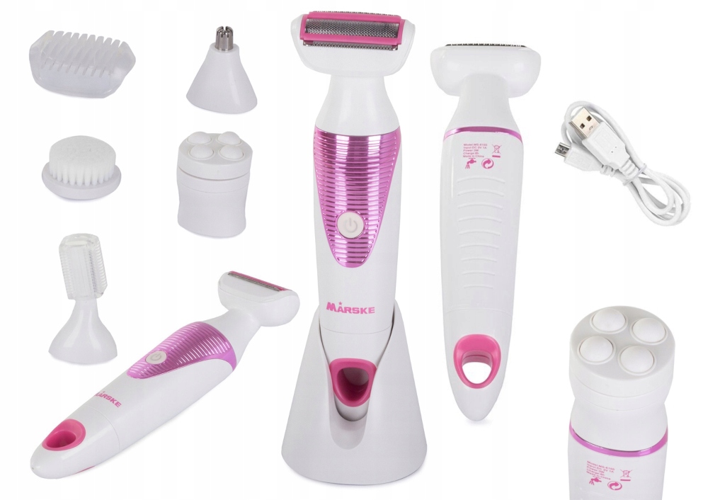 

Golarka Depilator Damski Do Ciała Nóg Trymer 5w1