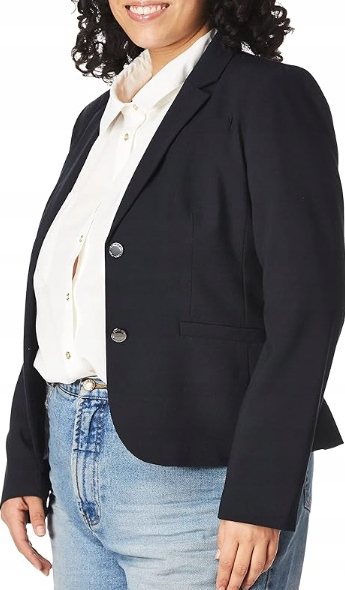 Calvin Klein Sako Dámské Elegantní Černá 44 Jhn