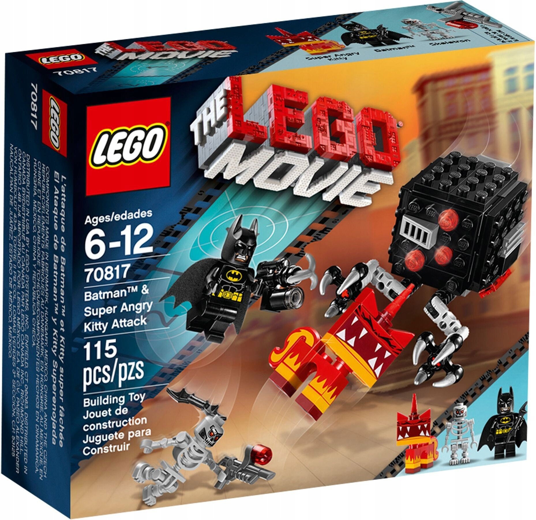 Lego Dobrodružství 70817 Batman a zlá kočička Nové