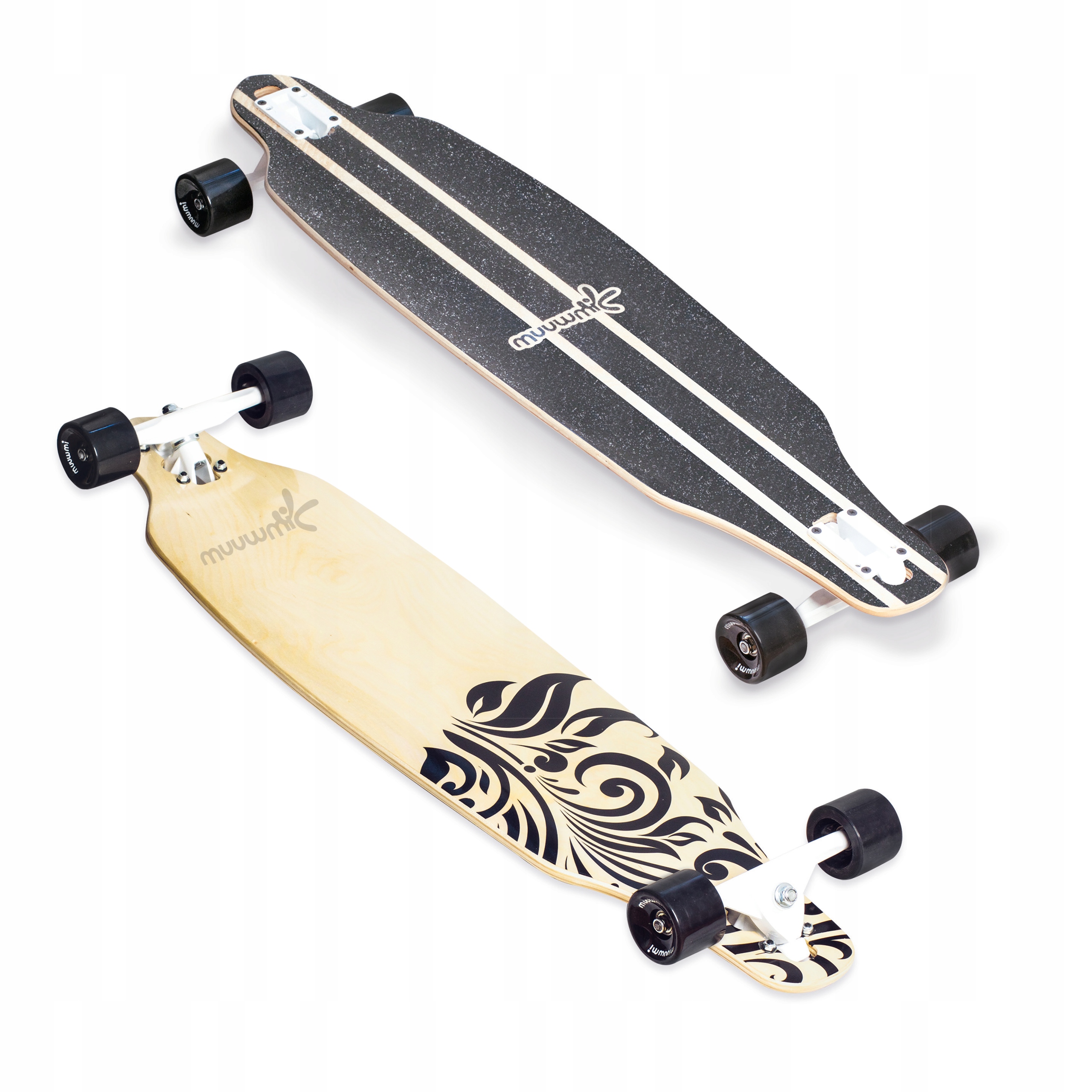 Muuwmi Longboard Abec 7 Wood