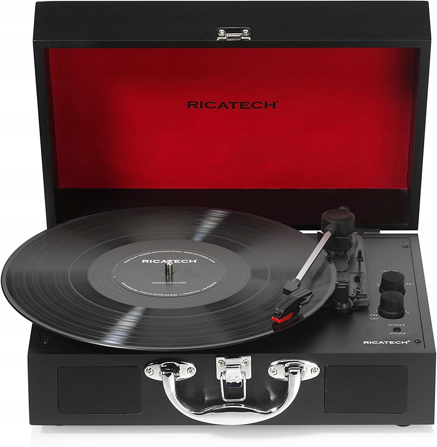 Gramofon Ricatech RTT21 Advanced czarny