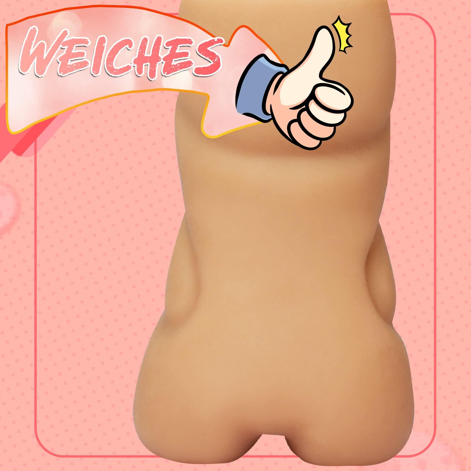 600G Realistyczny Masturbator Dla Mężczyzn 3D Anus Duży Seks Zabawka — miniatura 2