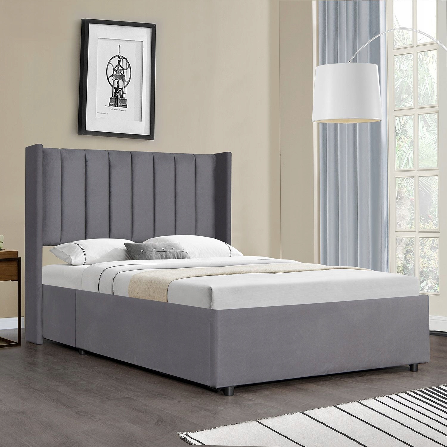 820 Łóżko tapicerowane stelaż 120x200 Rzeszów