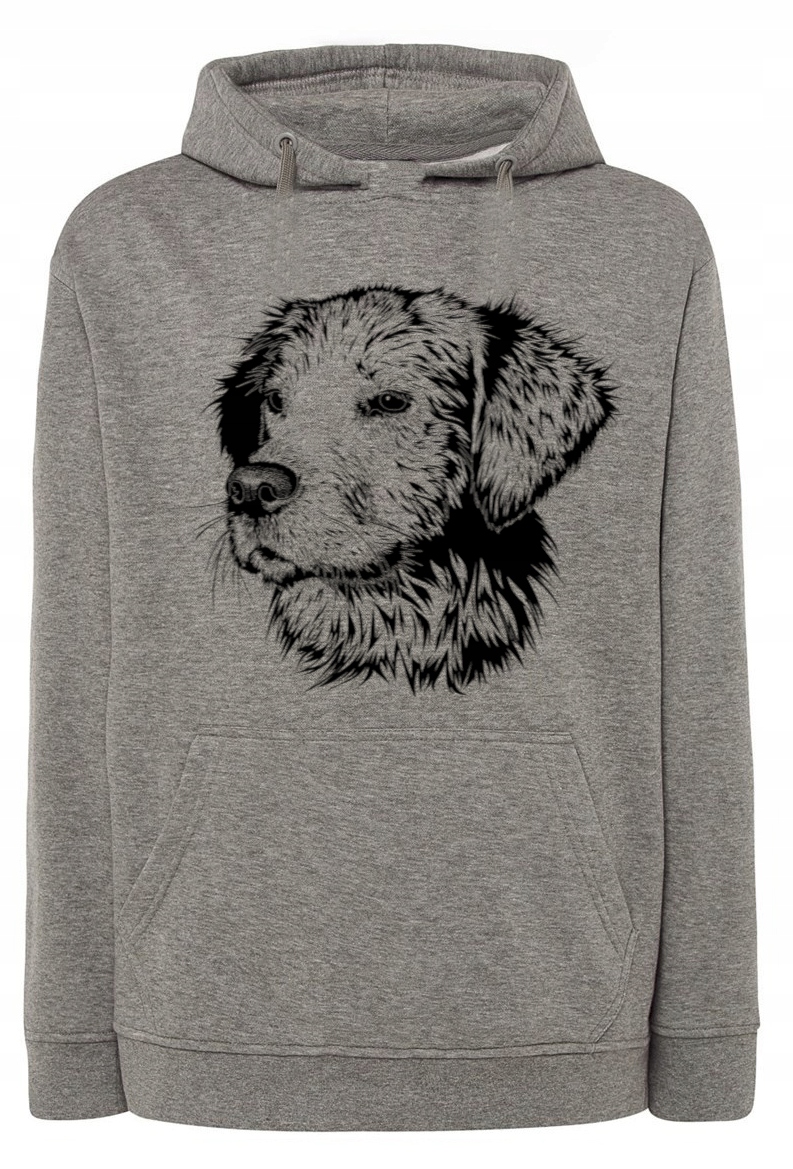 Pánská mikina s potiskem psa Golden Retriever vel. L