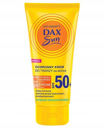 

Dax Sun Ochronny Krem do twarzy na słońce SPF50+