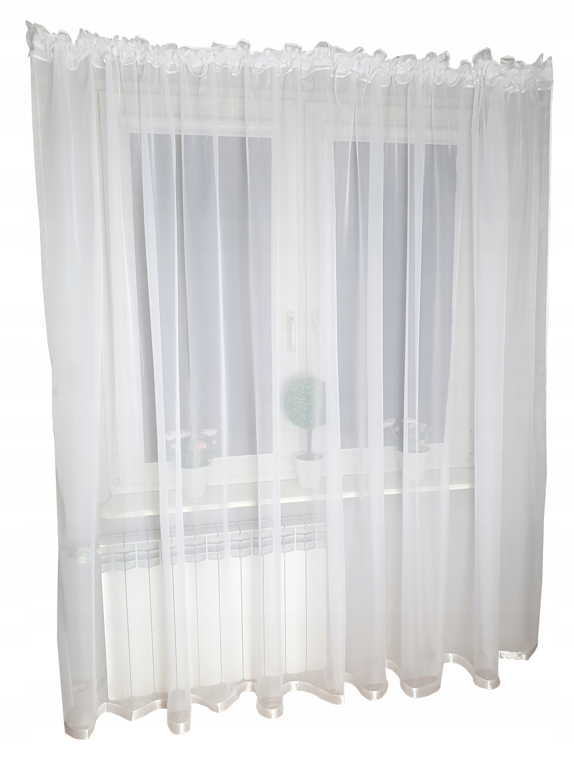 

Firana Gotowa Woal 200x220 Firanka Balkonowa