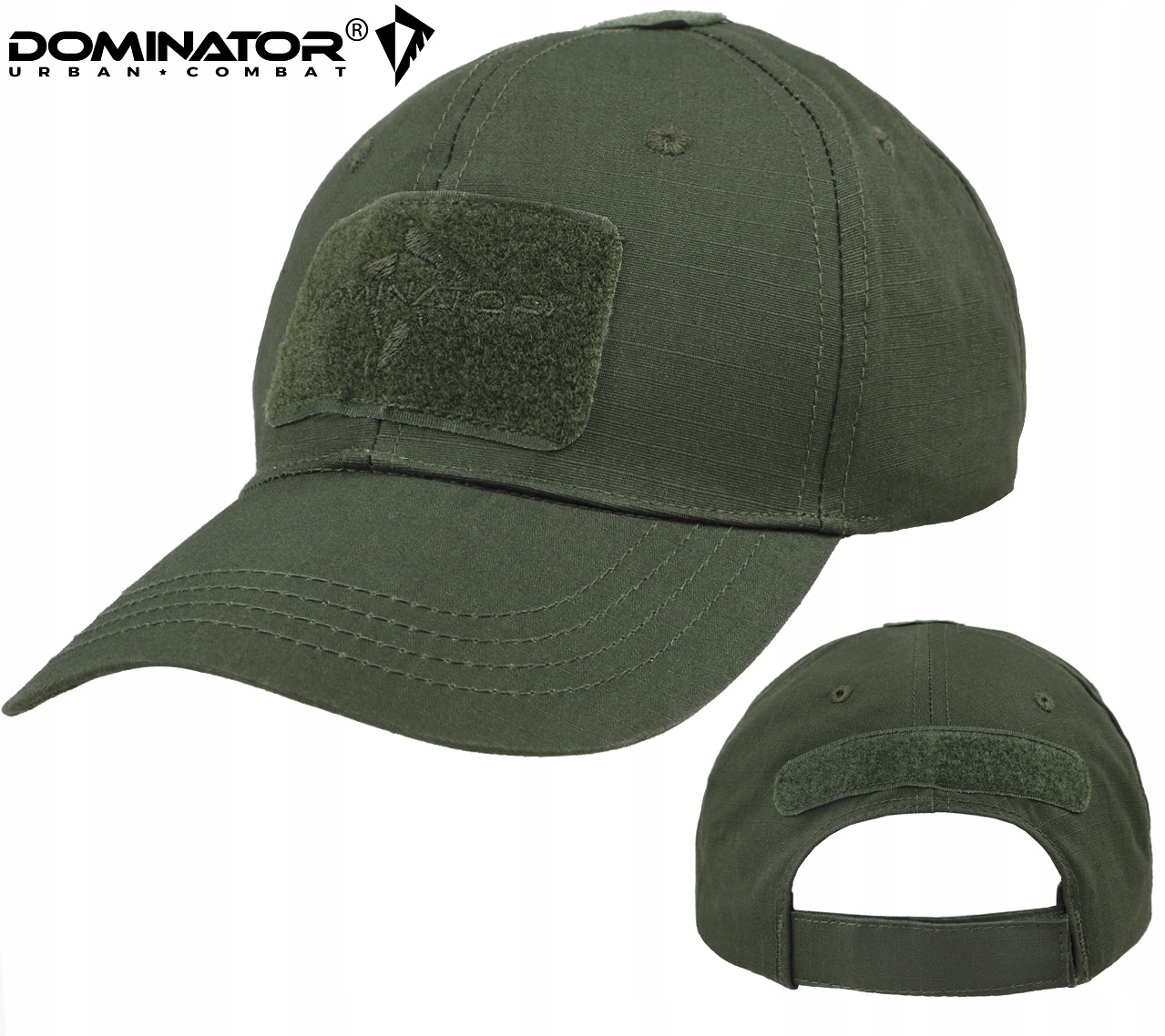 CZAPKA Z DASZKIEM BEJSBOLÓWKA DOMINATOR OLIVE Marka DOMINATOR