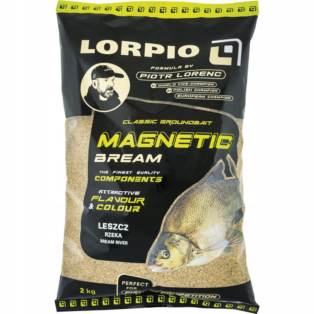 Zanęta Lorpio Magnetic Bream Leszcz Rzeka Bream River 2KG