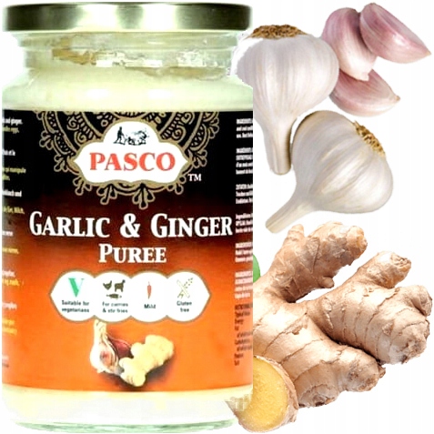 

Pasta Mielony Czosnek i Imbir Puree 270g Pasco
