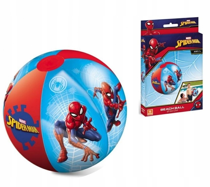 

Piłka Plażowa Dmuchana 50 cm Spiderman