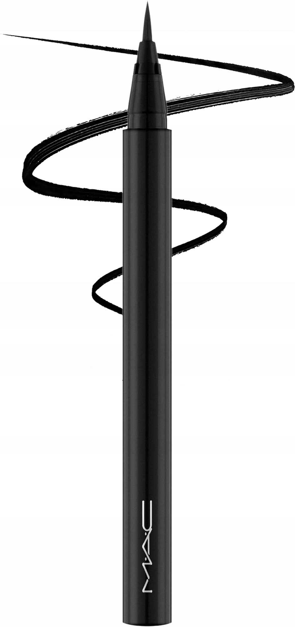 Mac Štětec na oční linky Brushstroke 24-Hour Liner, černý