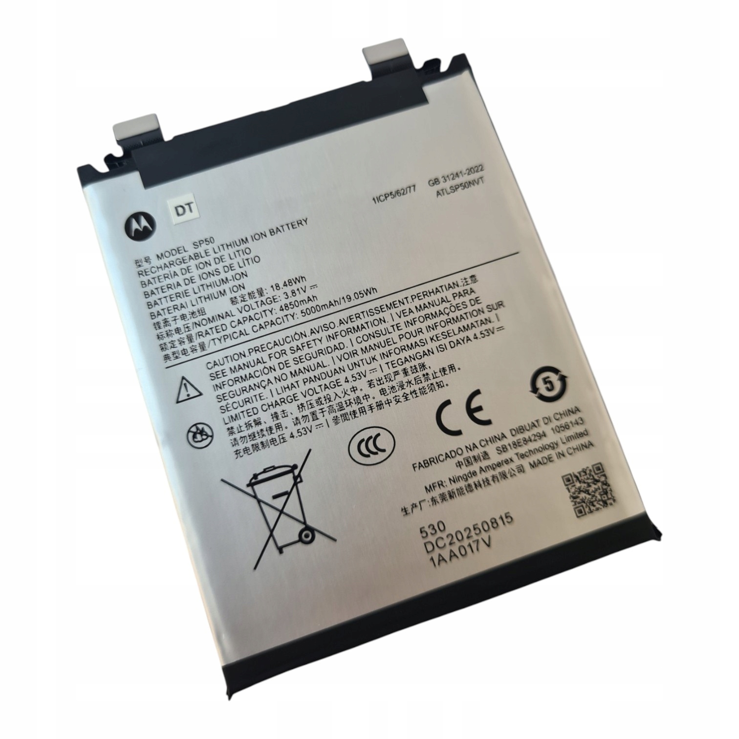 Org Bateria oryginalna akumulator Motorola Edge 60 Neo (SP50)(XT2509-1)