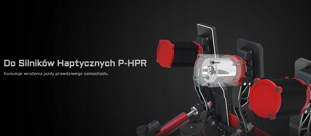 SIMAGIC Haptyczny moduł do silnika P‑HPR w systemie pedałowym P2000, S436 — 3