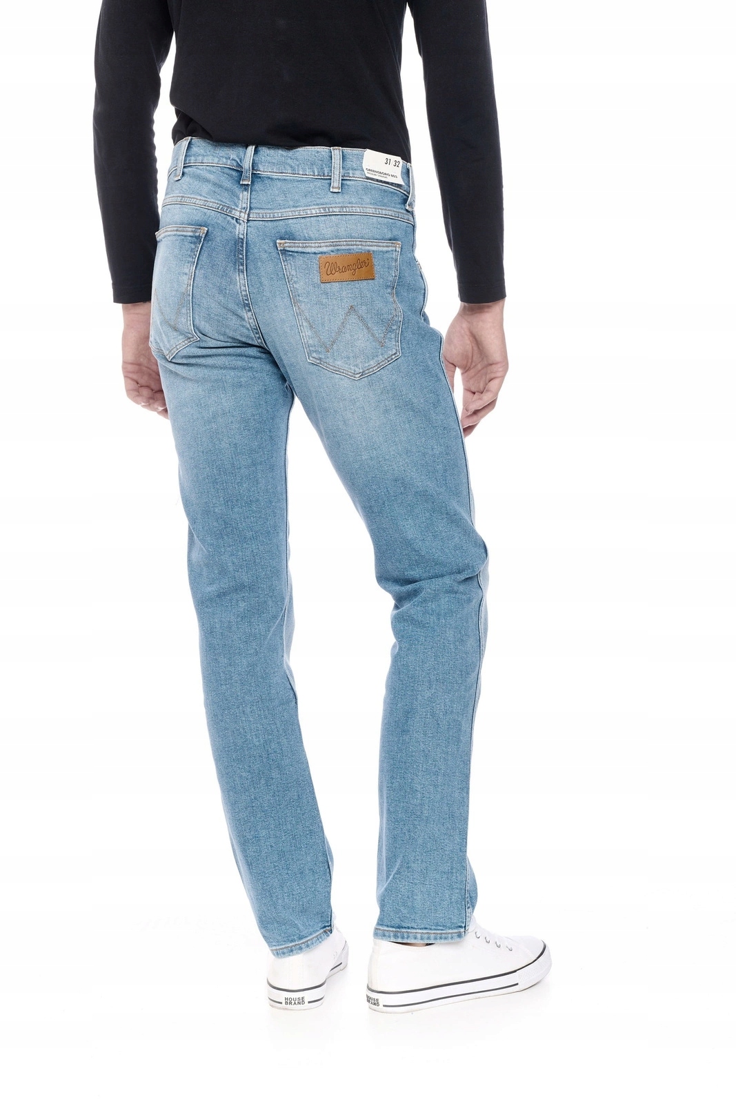 Męskie jeansy proste Wrangler Greensboro Summer Blue W15QV712Z 34/30