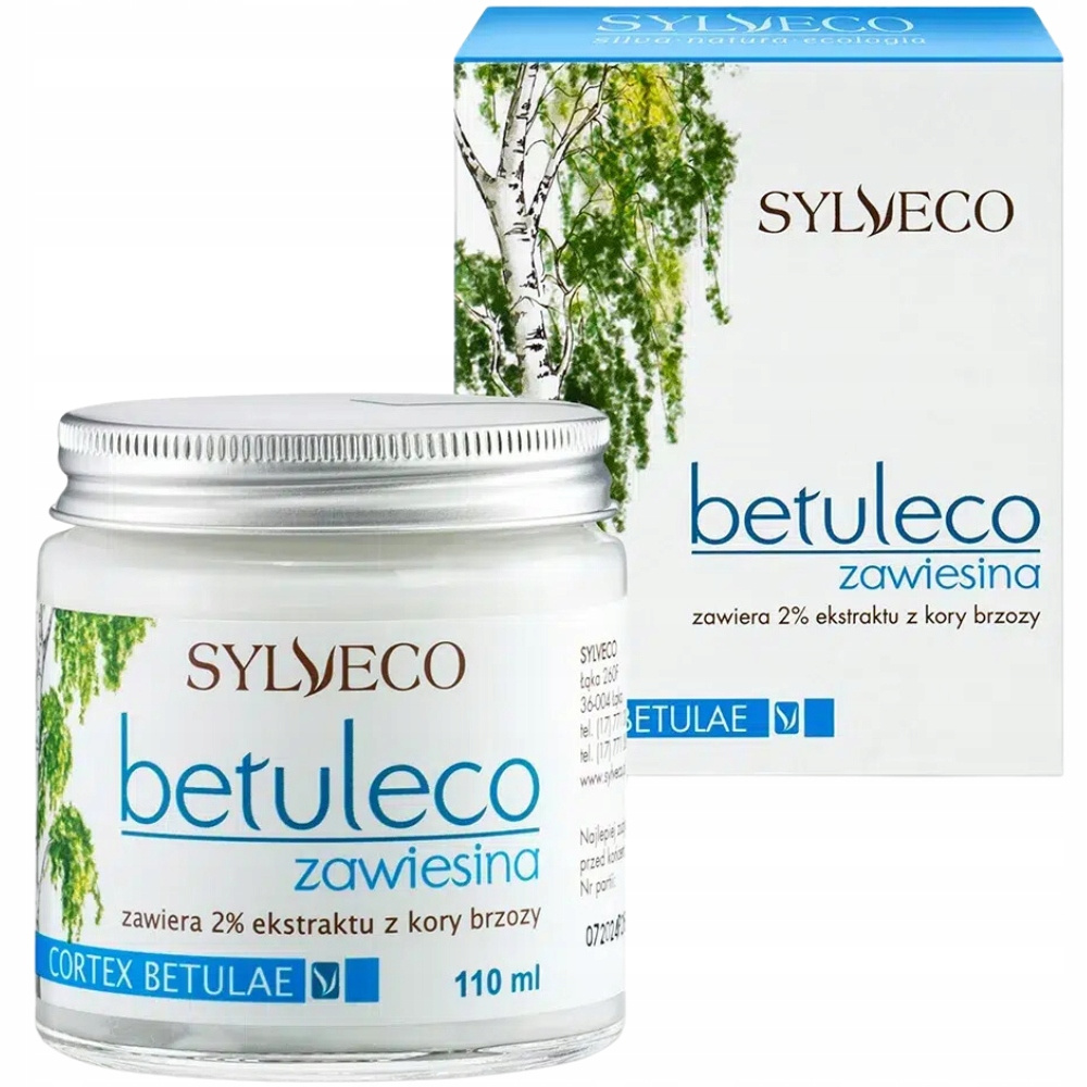 Sylveco Betuleco vlasové tonikum Suspenze Akné Seboroická Pleť 110 ml