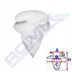 

Spinka boczków poszyć drzwi Fiat Lancia Alfa 10szt