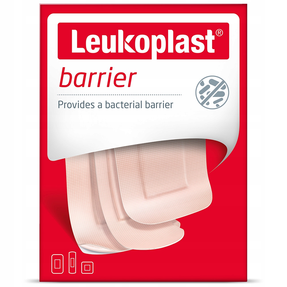 

Leukoplast Barrier plaster wodoszczelny 20 szt