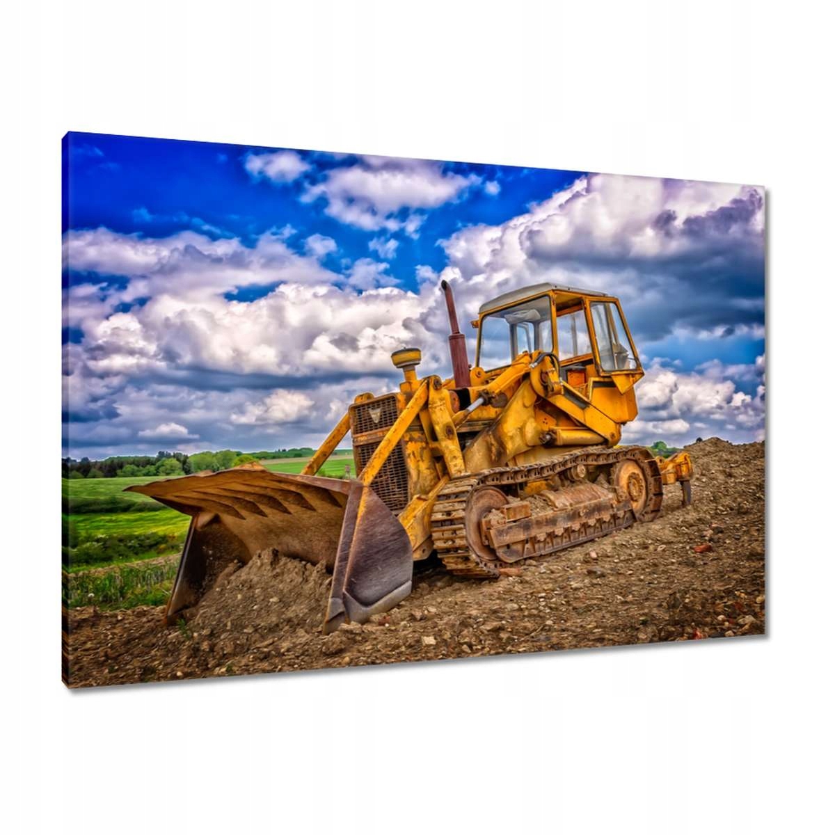 Obrazy 100x70 Buldozer Těžká práce