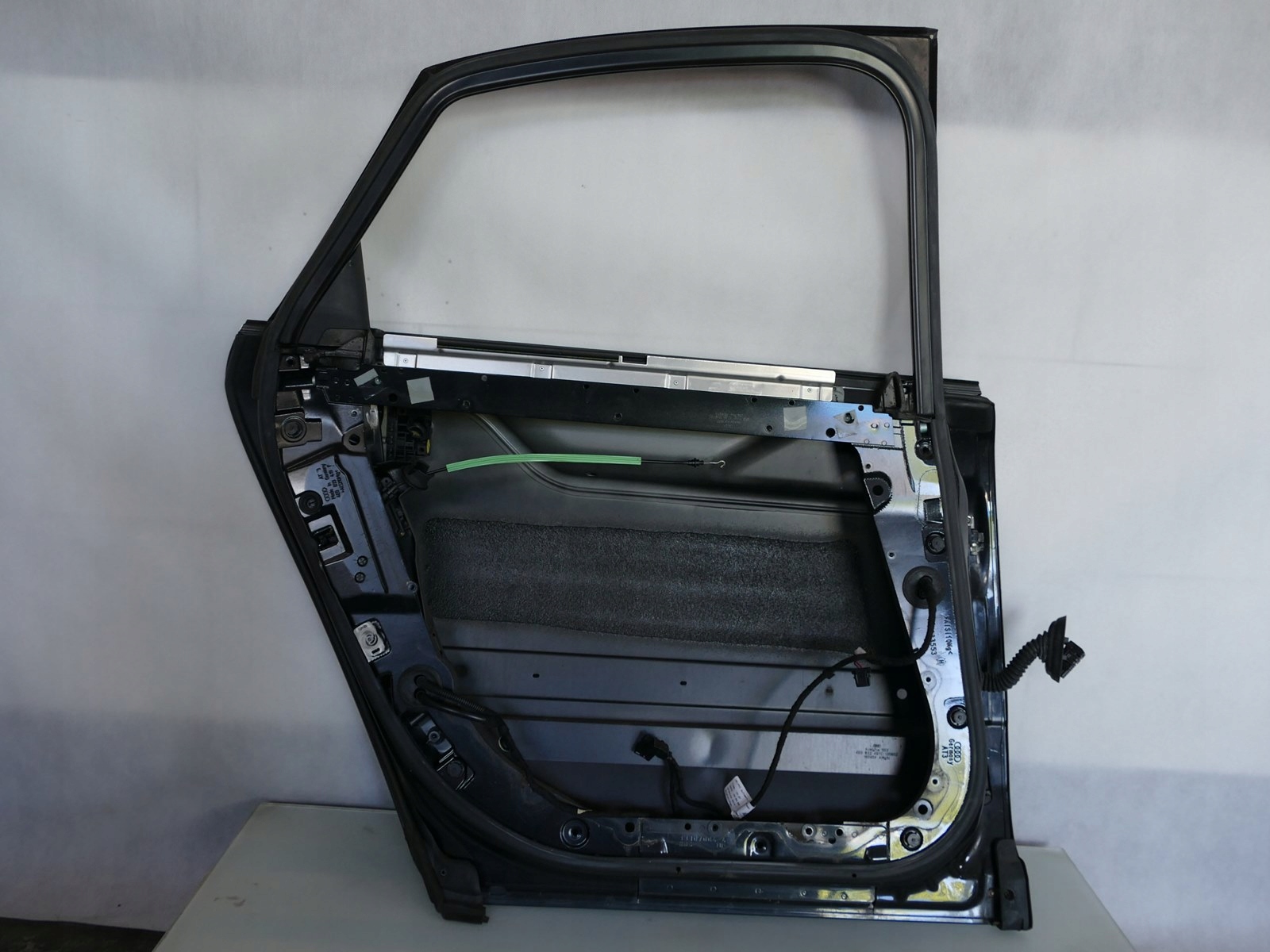 AUDI A8 D3 door left rear part rear. unprotected LZ9W
