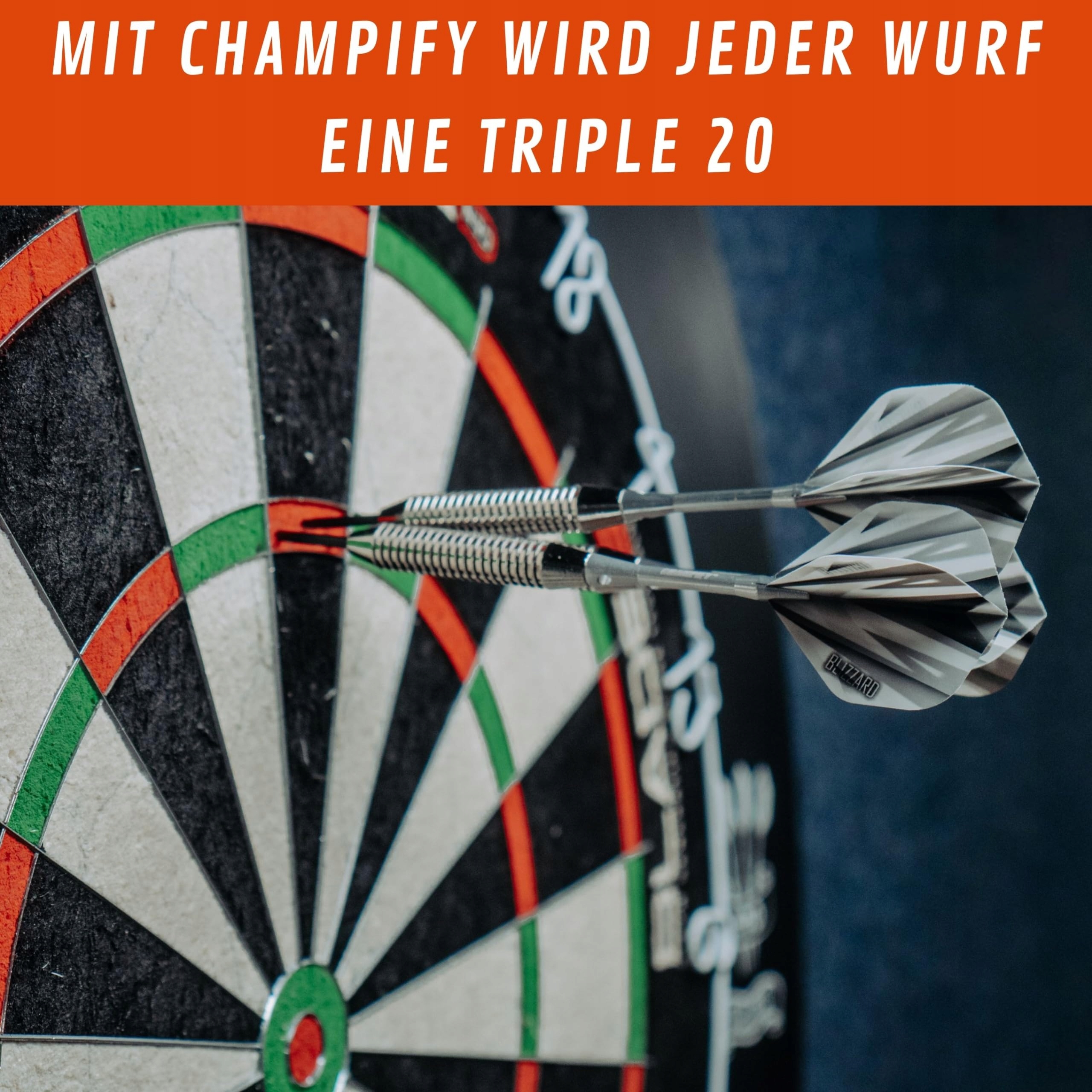 CHAMPIFY Zestaw Mosiężnych Rzutek Meteor 23g Stalowe Groty 3 Rzutki — miniatura 7