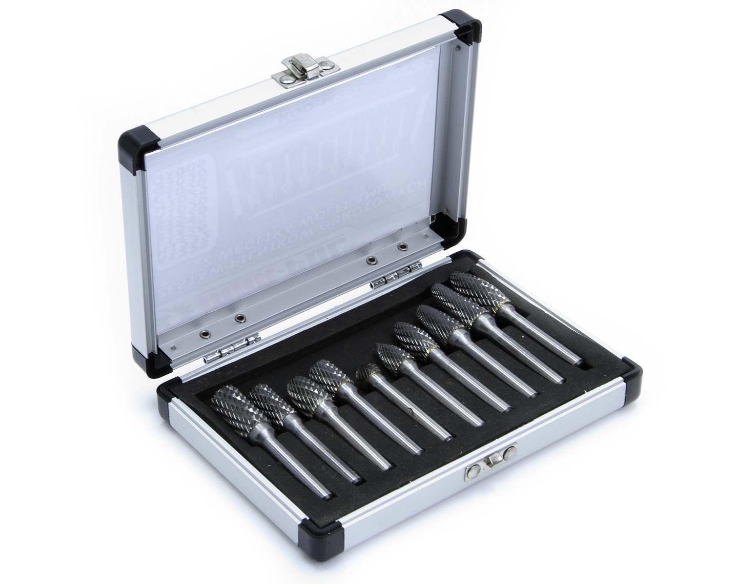 FREZY PILNIKI OBROTOWE TRZPIENIOWE DO METALU 10EL Marka Geko