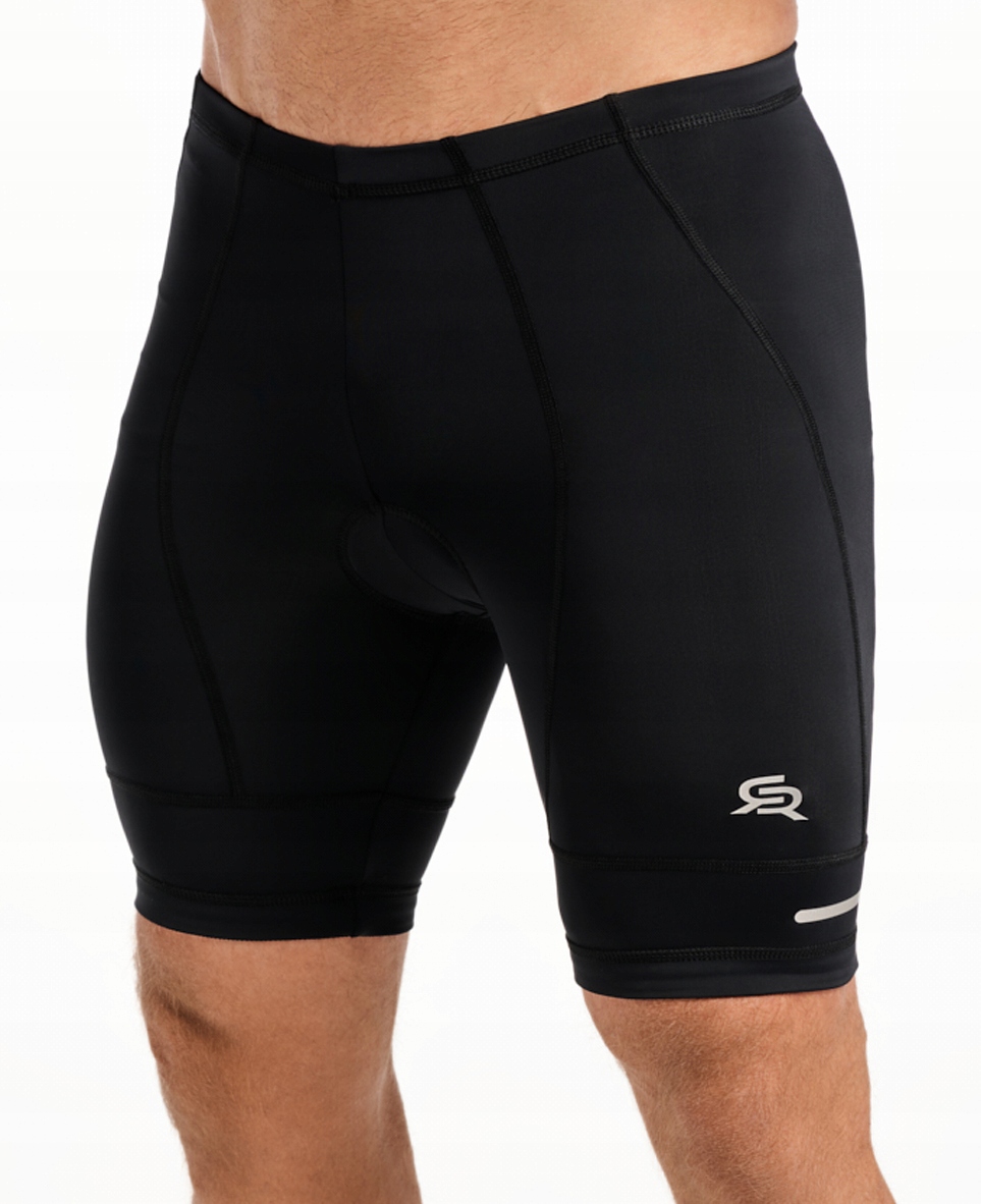 SPODENKI ROWEROWE KOLARSKIE Z WKŁADKĄ ODBLASKI Marka Rough Radical