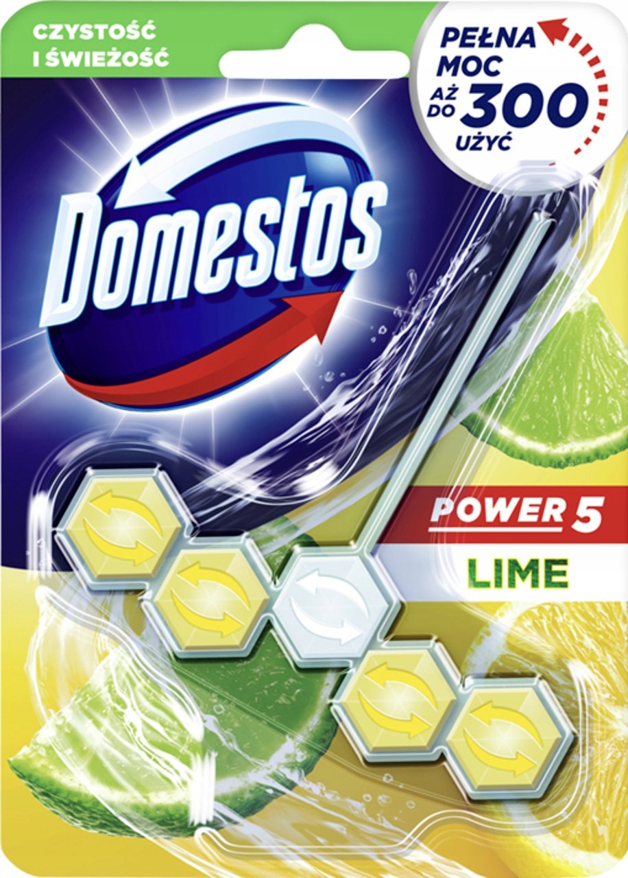 

Domestos Power 5 Lime Zawieszka do Wc Toalety