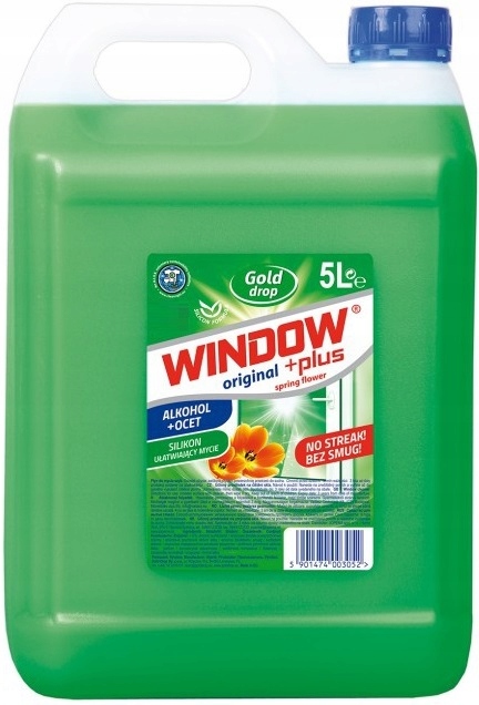 

Window Wiosenne Kwiaty płyn szyb alko+ ocet 5l