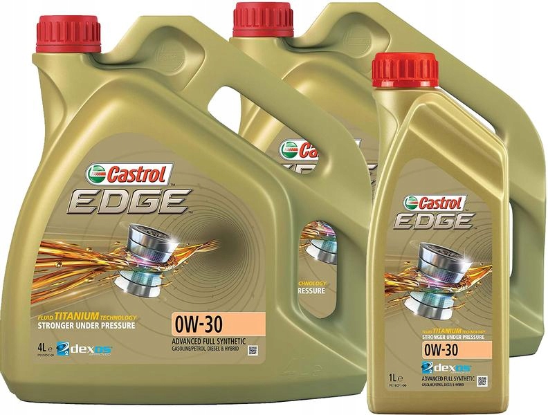 CASTROL EDGE 0W30 API SN ACEA C3 9L Pojemność opakowania 1 l
