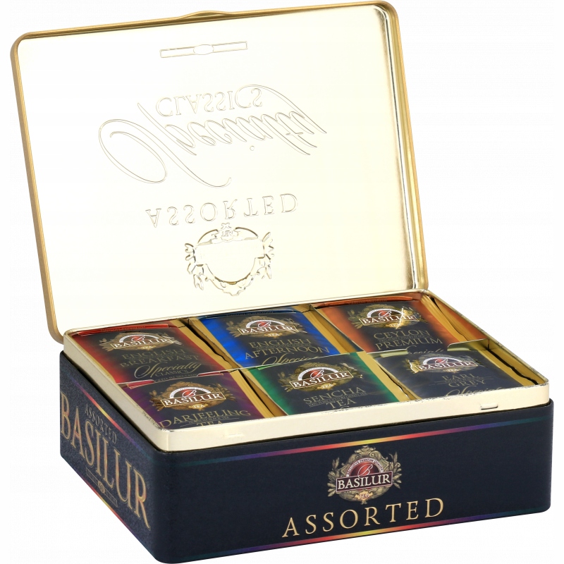 Levně Sada čajů Basilur Specialty Classics v sáčcích s 6 Příchutěmi Čajová Sada