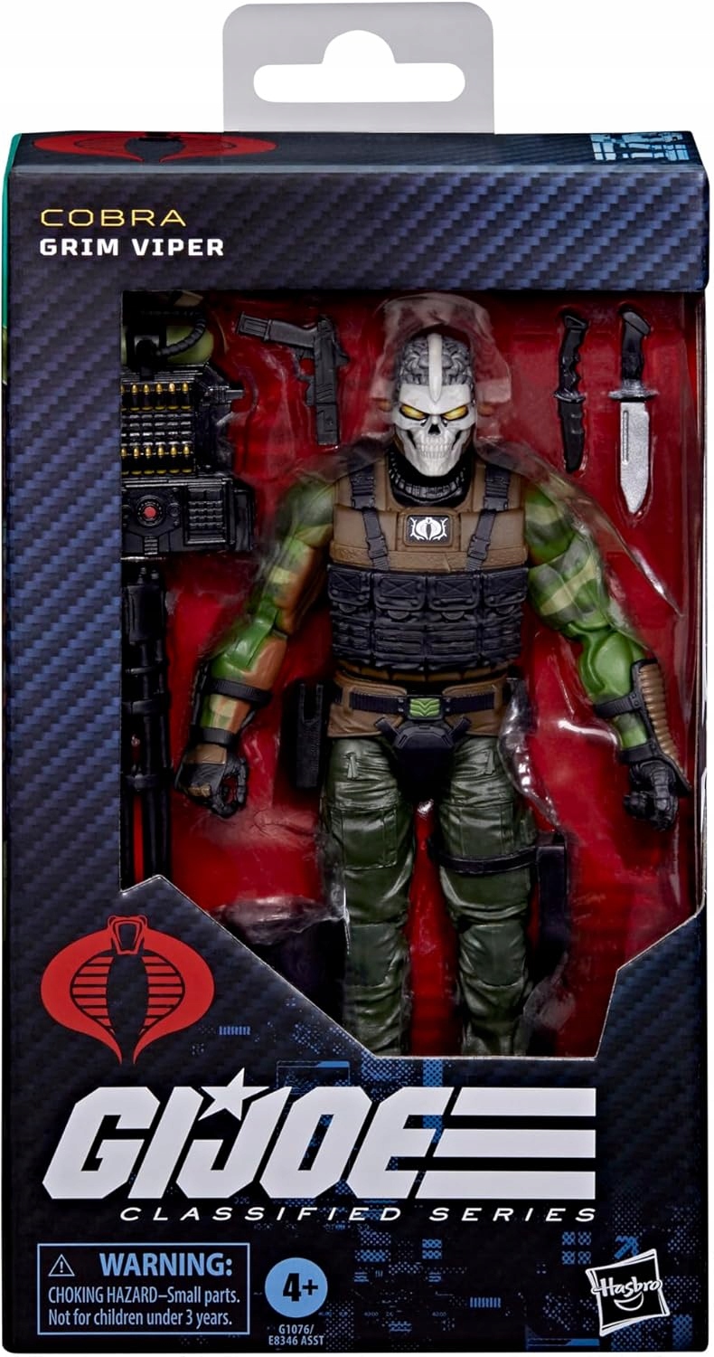 Figurka Hasbro G.i. Joe Classified Series #176, Grim Viper