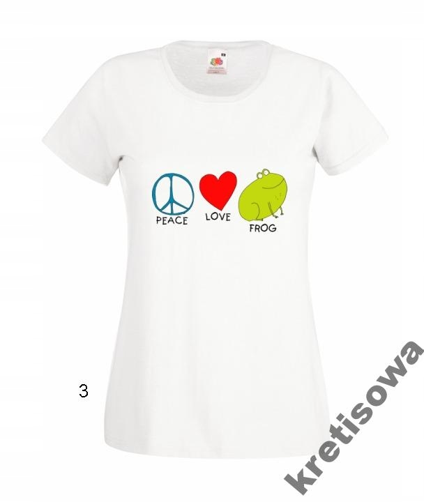 

Kolorowe Koszulki Śmieszne Żaba Żabka Żaby