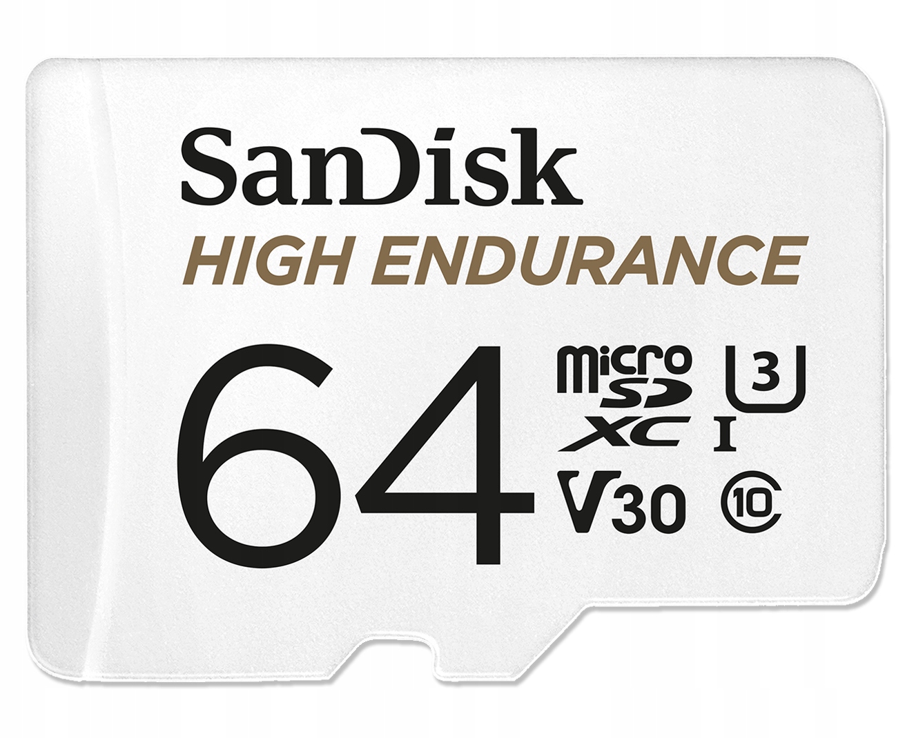 

SanDisk High Endurance microSDXC 64GB V30 Monitor